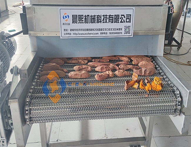 烤紅薯生產線使用效果