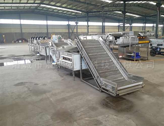 粽葉毛刷噴淋清洗機