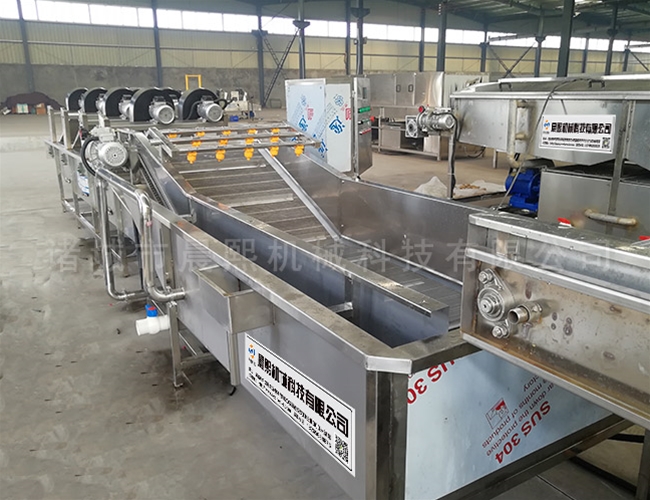 連續式洗果機