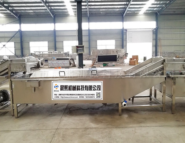 豌豆漂燙殺青生產線