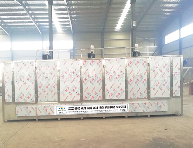 胡蘿卜片多層烘干機